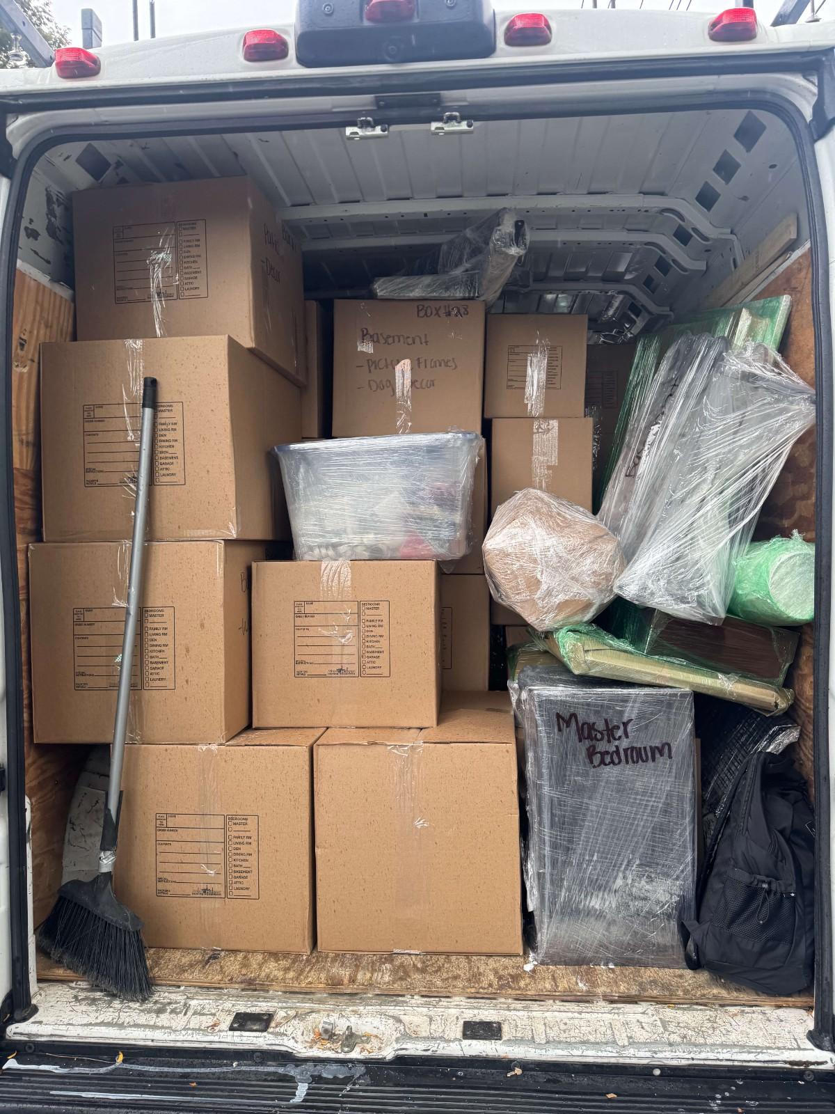 Content pack-out and storage service in Fairfield County, CT